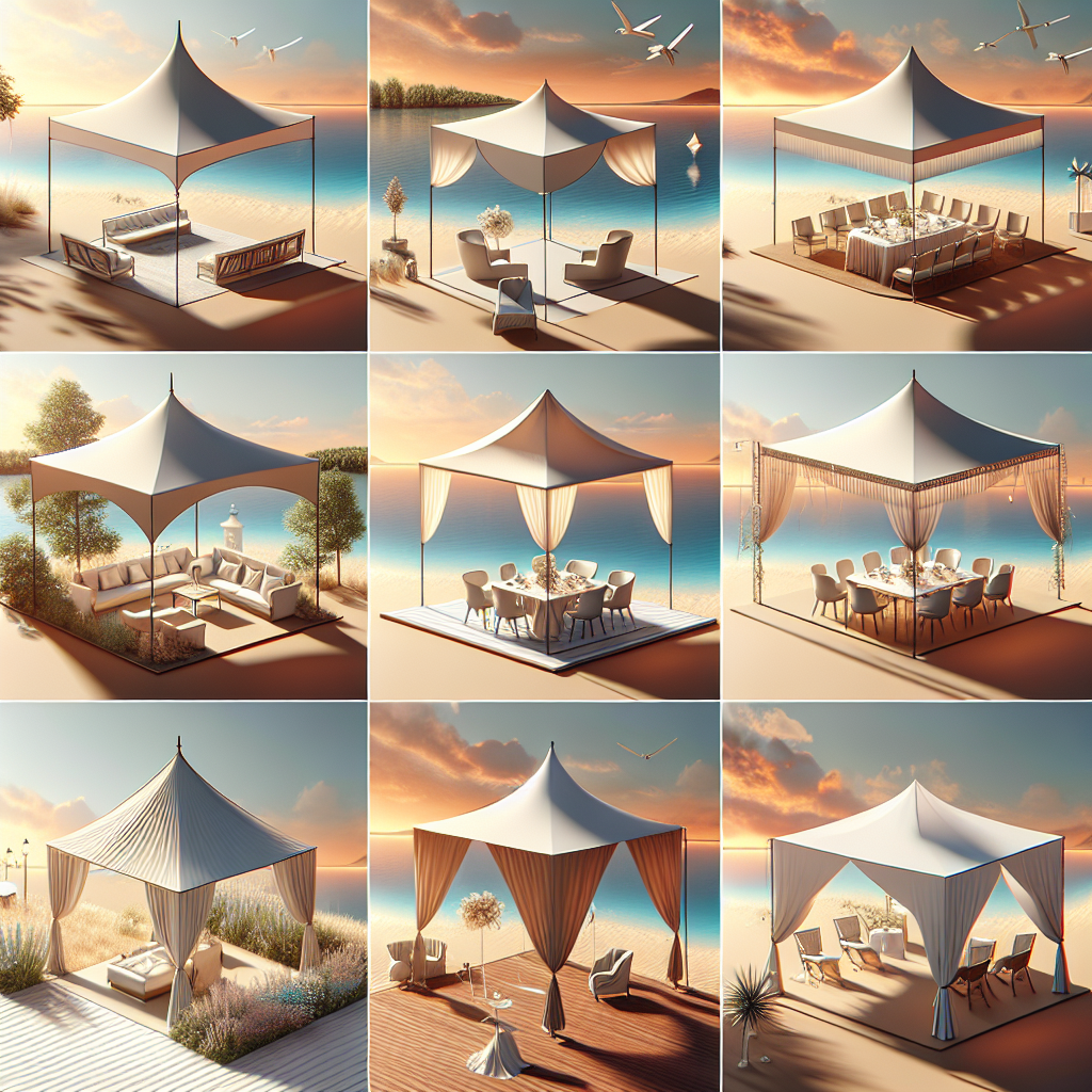 Effortless Elegance: Pop-Up Canopy Tent Designs